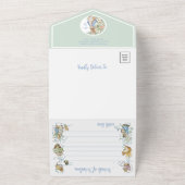 Klassischer Peter die Kaninchendusche All In One Einladung (Außenbereich)