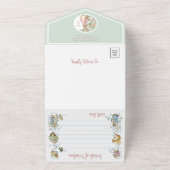 Klassischer Peter die Kaninchendusche All In One Einladung (Außenbereich)