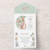 Klassischer Peter die Kaninchendusche All In One Einladung (Innen Boden)