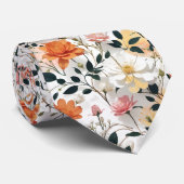 Klassischer Pfirsichrosa Krawatte (Gerollt)