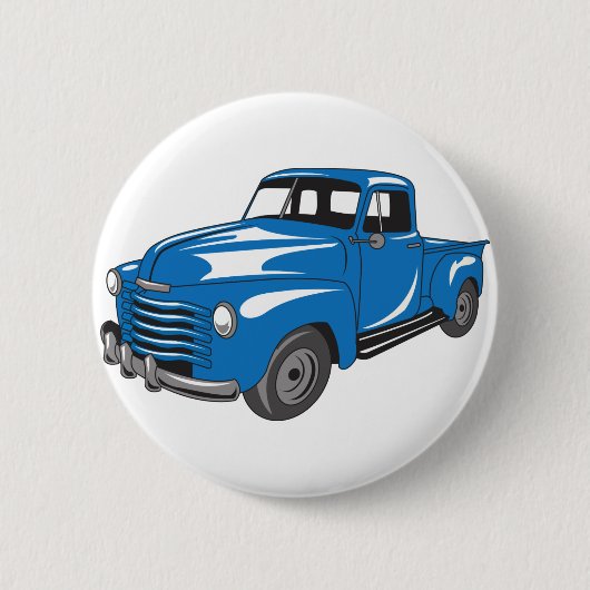 Klassischer Pick-up-Truck Button (Vorderseite)