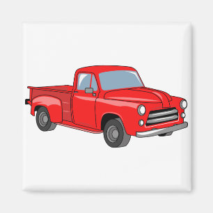 Klassischer Pick-up-Truck Magnet