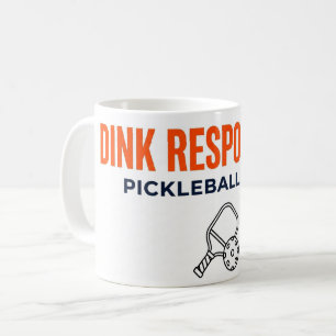 Klassischer Pickleball-Becher - Dink Verantwortung Kaffeetasse