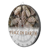 Klassischer Pine Cone Weltfrieden Dartscheibe (Vorderseite rechts)