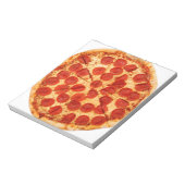 klassischer Pizzafreund Notizblock (Rotiert)