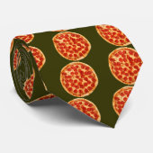 klassischer Pizzaliebhaber Krawatte (Gerollt)