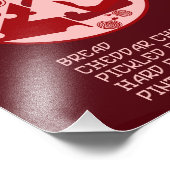 Klassischer Plowman Pub Mittagessen Fotodruck (Ecke)