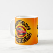 Klassischer Pontiac- Firebirdauto-Becher Kaffeetasse (Vorderseite Links)