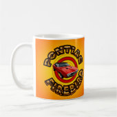Klassischer Pontiac- Firebirdauto-Becher Kaffeetasse (Links)