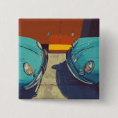 Klassischer Porsche Button (Vorderseite)