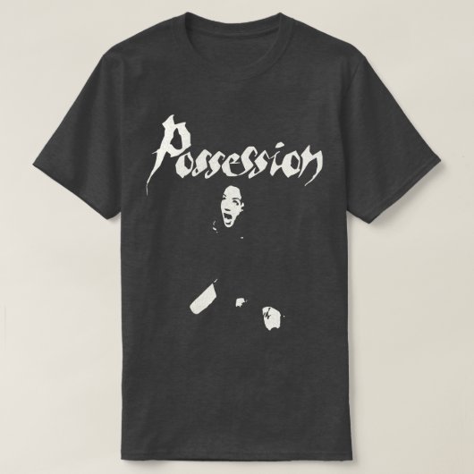 Klassischer Possession Cult Horror T-Shirt (Design vorne)