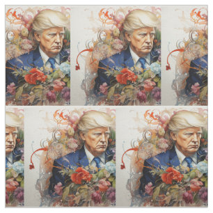 Klassischer Präsident Donald Trump Stoff