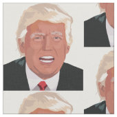Klassischer Präsident Donald Trump Stoff (Nahaufnahme)