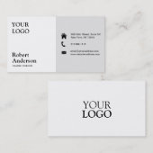 Klassischer Premium Pearl Standard Visitenkarte (Vorne/Hinten)