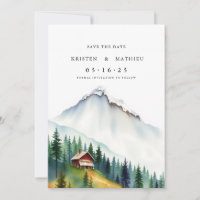 Klassischer Printable Mountain