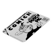 Klassischer PUDGY PIG (P.S.A.) Magnet (Linke Seite)