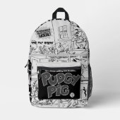 Klassischer PUDGY PIG Rucksack (Vorderseite)