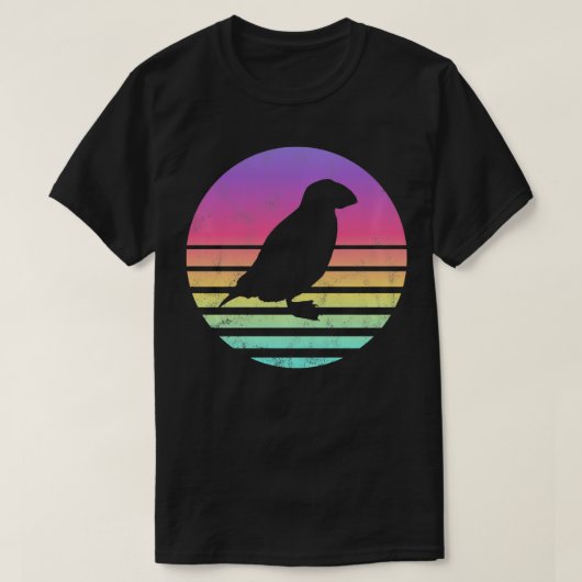 Klassischer Puffin-Gift-Grafik-Pullover T-Shirt (Design vorne)
