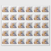 Klassischer Puuh & Freunde Geschenkpapier (Flach)