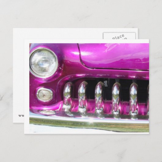 Klassischer Quecksilbergrill Postkarte (Vorne/Hinten)