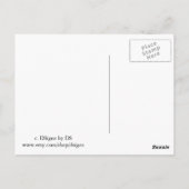 Klassischer Quecksilbergrill Postkarte (Rückseite)