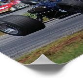 Klassischer Racer Poster (Ecke)