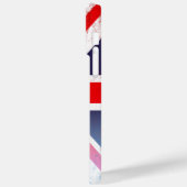 Klassischer Red London Doppeldecker Bus Case-Mate iPhone Hülle (Rückseite / Links)