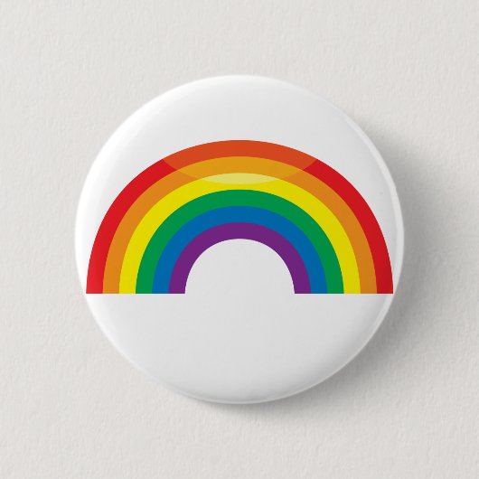Klassischer Regenbogen Button (Vorderseite)