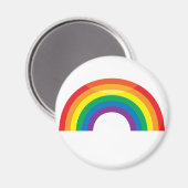 Klassischer Regenbogen Magnet (Vorderseite/Rückseite)