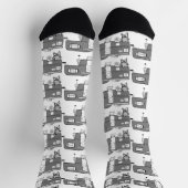 Klassischer Reisewagen Caravan Thunder_Cove Socken (Oben)