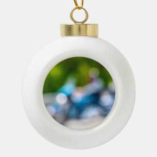 klassischer Reiter Keramik Kugel-Ornament