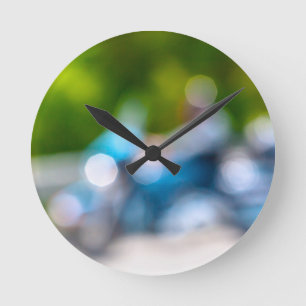 klassischer Reiter Runde Wanduhr