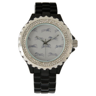 Klassischer Reittier Armbanduhr