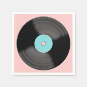 Klassischer Rekord Napkins Serviette