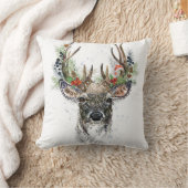 Klassischer Rentierpilz Kissen (Decke)