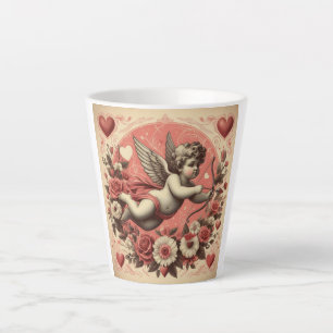 Klassischer/Retro Cupido Valentinstag Milchtasse