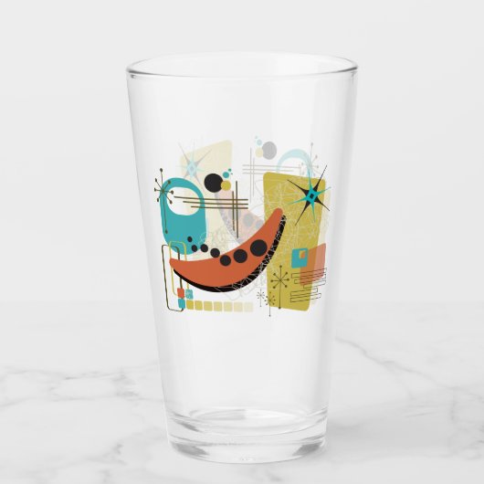 Klassischer Retro-Redux-Glas-Cup Glas (Vorderseite)