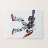 Klassischer Retro-RX-78-2 Gundam-Mecha-Anime-Illus Puzzle (Horizontal)
