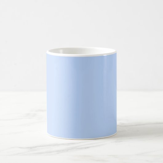 Klassischer Retro Sky Blue Kaffeetasse (Mittel)