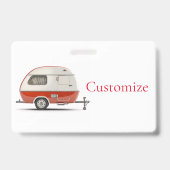 Klassischer Retro Teardrop Camper Thunder_Cove Ausweis (Rückseite)