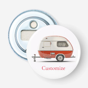 Klassischer Retro Teardrop Camper Thunder_Cove Flaschenöffner