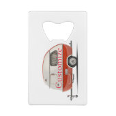 Klassischer Retro Teardrop Camper Thunder_Cove Geldbeutel Flaschenöffner (Rückseite)