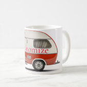 Klassischer Retro Teardrop Camper Thunder_Cove Kaffeetasse (VorderseiteRechts)