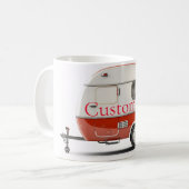 Klassischer Retro Teardrop Camper Thunder_Cove Kaffeetasse (Vorderseite Links)