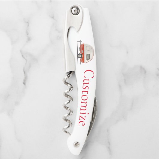 Klassischer Retro Teardrop Camper Thunder_Cove Kellnermesser (Vorderseite)