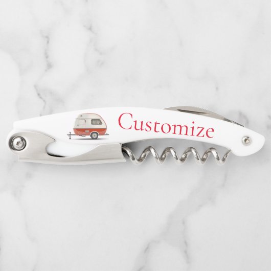 Klassischer Retro Teardrop Camper Thunder_Cove Kellnermesser (Vorderseite)