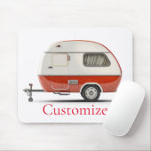 Klassischer Retro Teardrop Camper Thunder_Cove Mousepad (Mit Mouse)