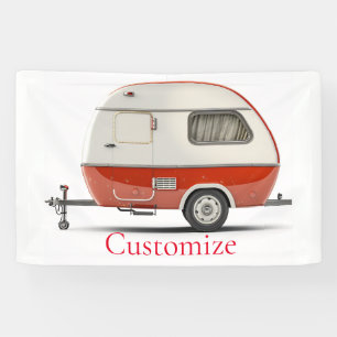 Klassischer Retro-Tränen-Tropfen-Camper Thunder_Co Banner