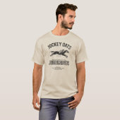 Klassischer Retro Vintager Jockey-Hafer-PferdeT - T-Shirt (Vorne ganz)