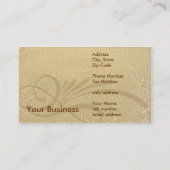 Klassischer Roadster Visitenkarte (Rückseite)